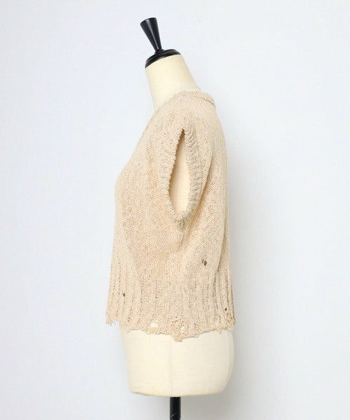 Vest/Gilet 破壞風針織背心