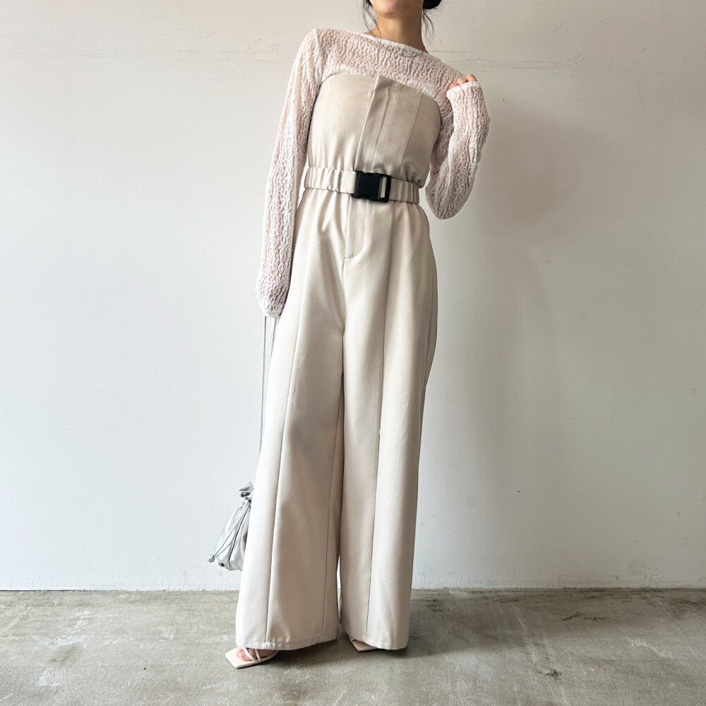 Jumpsuit/Romper Salopettes 裸肩連身褲