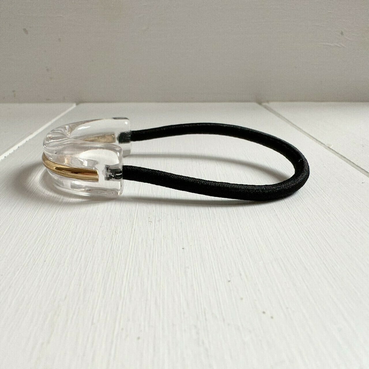 Hair Tie x 透明樹脂金屬髮帶