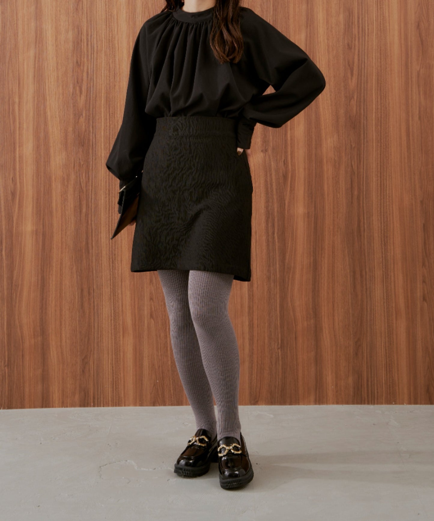 Fuyu Jacquard Skirt x 冬季感半身裙