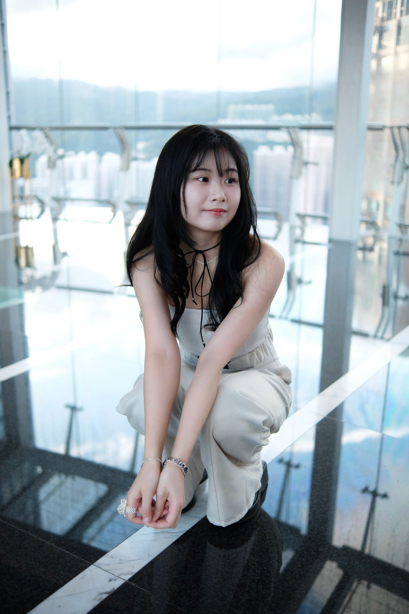 Jumpsuit/Romper Salopettes 裸肩連身褲