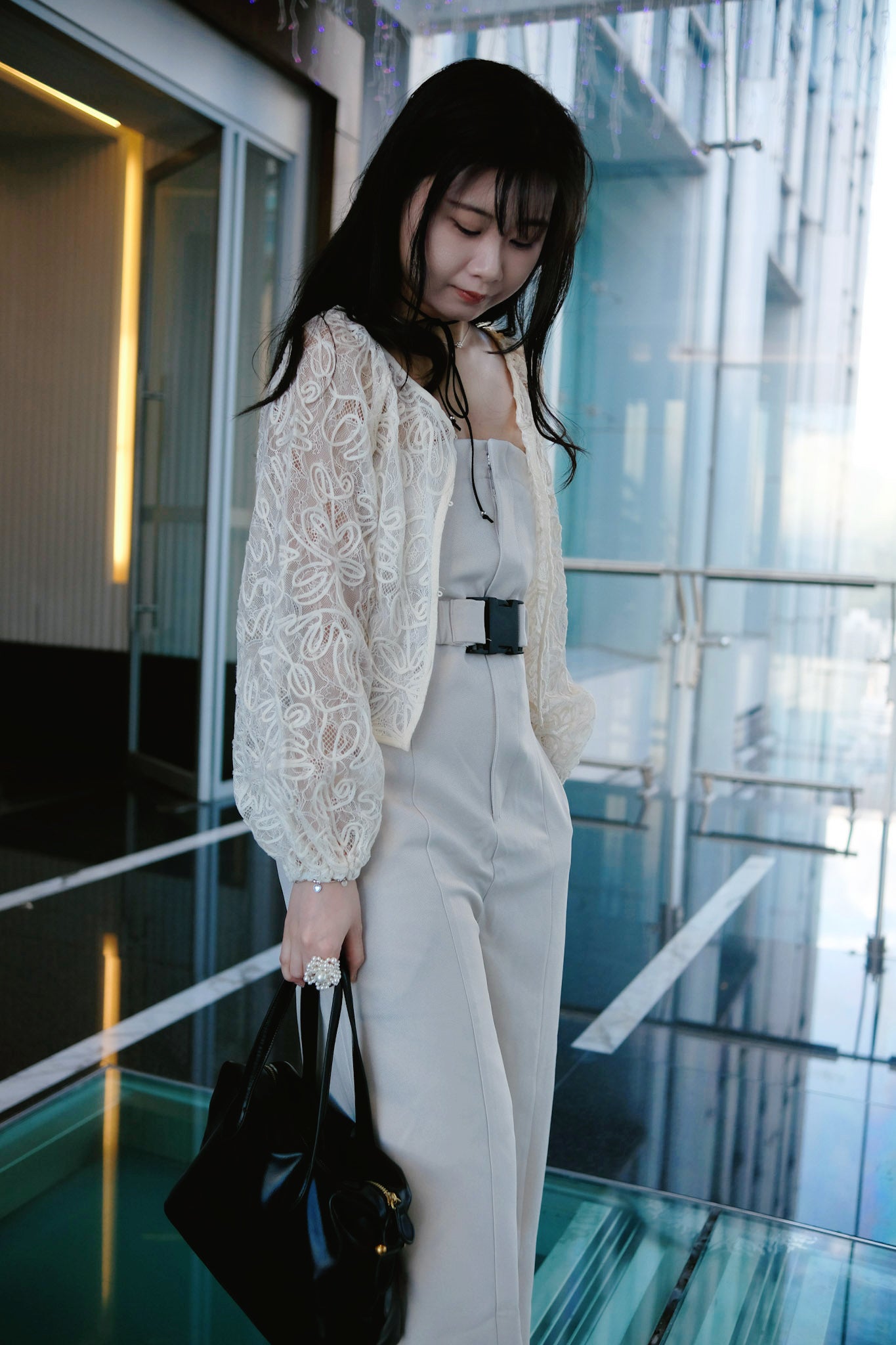 Jumpsuit/Romper Salopettes 裸肩連身褲