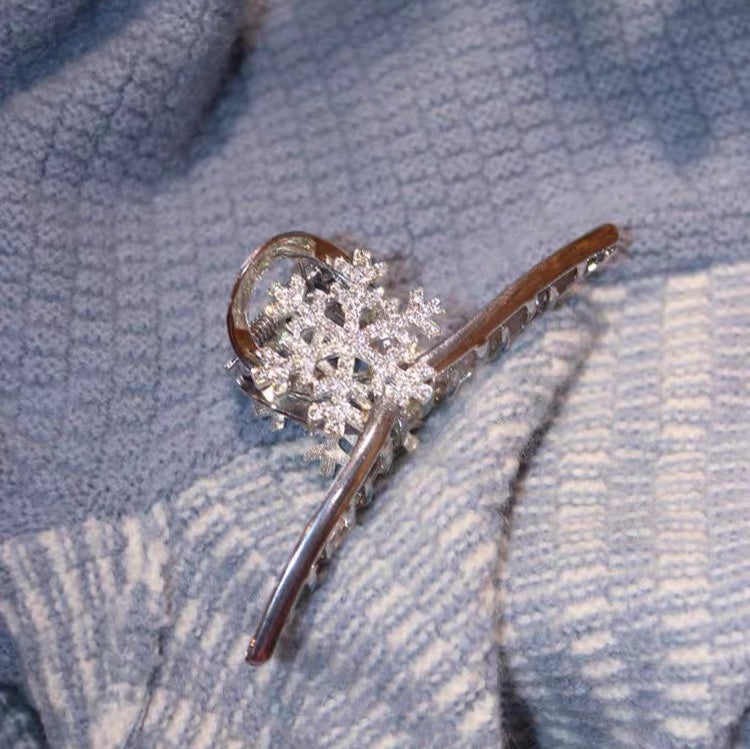 <配件> Bling Bling雪花大髮夾