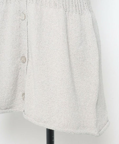 Vest/Gilet Boucle Peplum 針織荷葉下擺無袖背心