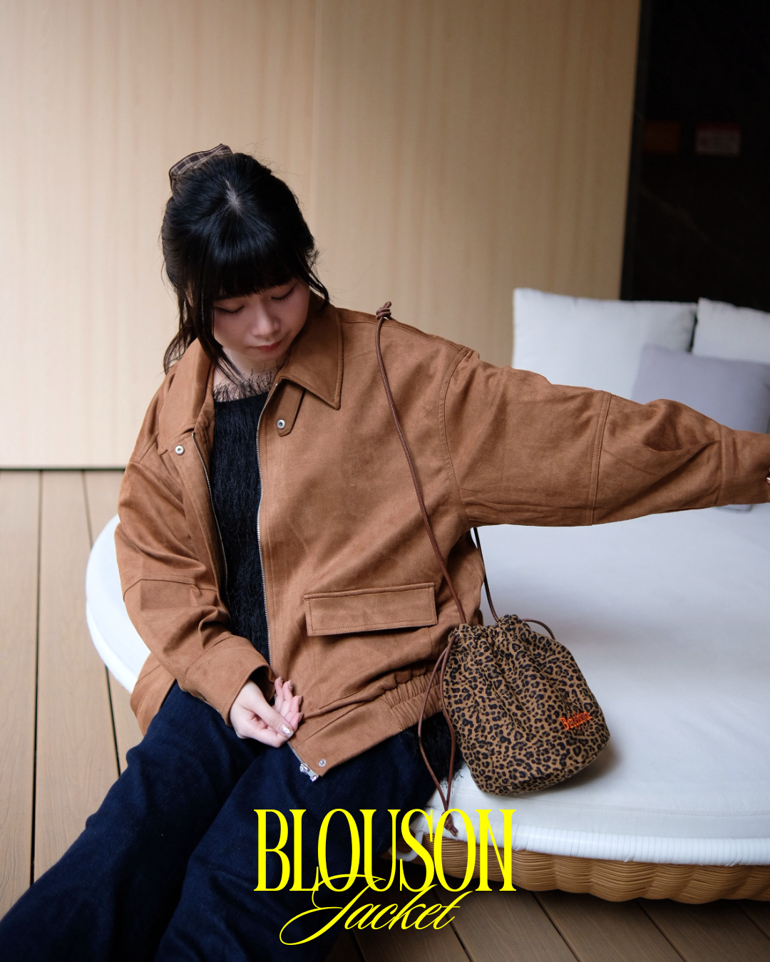 秋冬の定番 Blouson Jacket 經典秋冬麂皮外套🍂❄️☃️￼