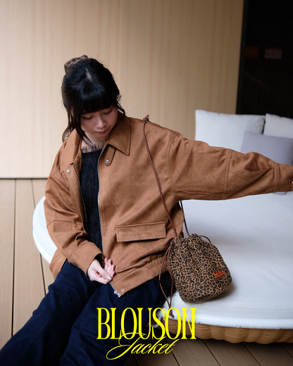 秋冬の定番 Blouson Jacket 經典秋冬麂皮外套🍂❄️☃️￼