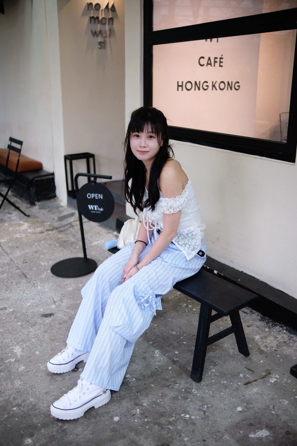 [made in kr.] Ribbon Cargo Wide Pants 蝴蝶結工裝寬褲連皮帶
