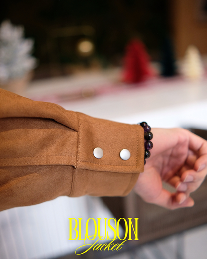 秋冬の定番 Blouson Jacket 經典秋冬麂皮外套🍂❄️☃️￼