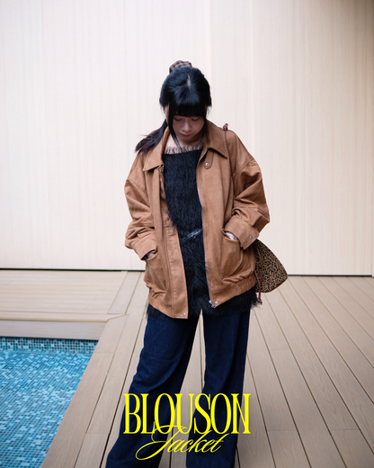 秋冬の定番 Blouson Jacket 經典秋冬麂皮外套🍂❄️☃️￼