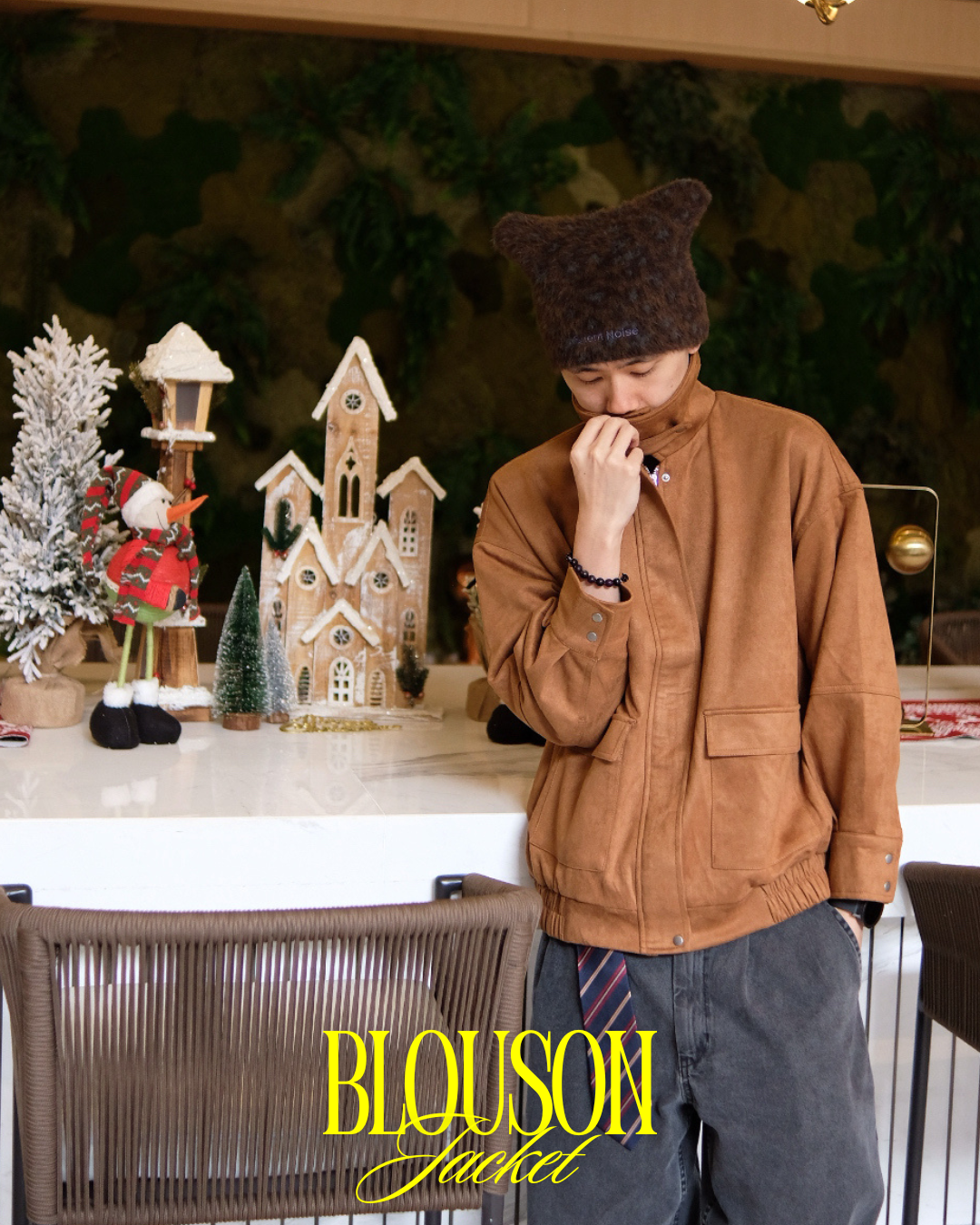 秋冬の定番 Blouson Jacket 經典秋冬麂皮外套🍂❄️☃️￼