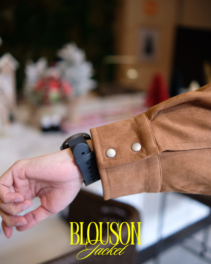 秋冬の定番 Blouson Jacket 經典秋冬麂皮外套🍂❄️☃️￼