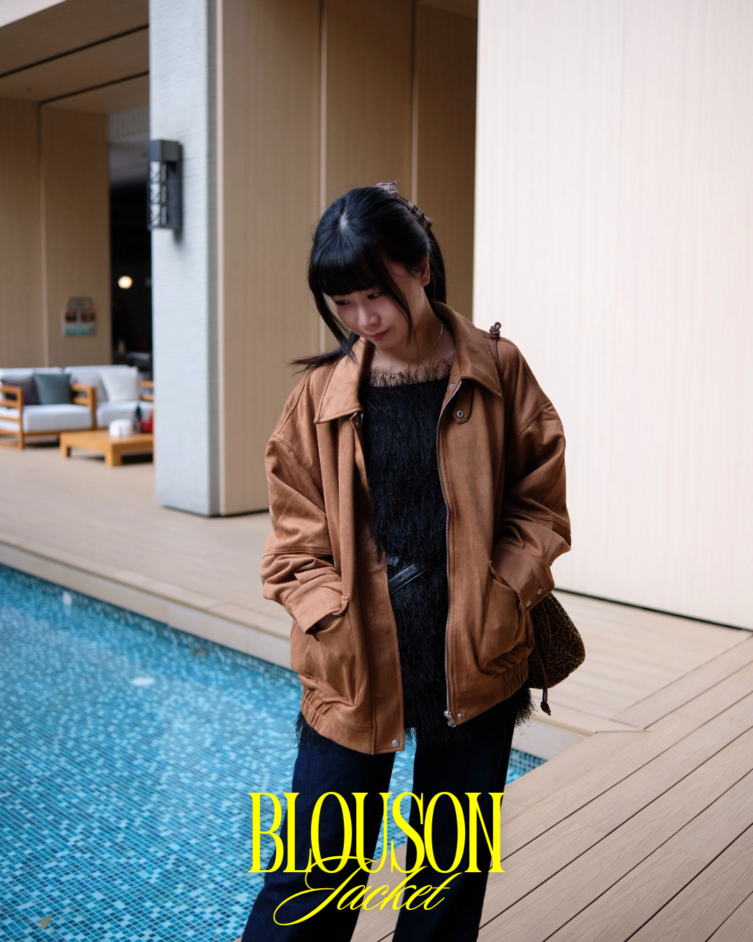 秋冬の定番 Blouson Jacket 經典秋冬麂皮外套🍂❄️☃️￼